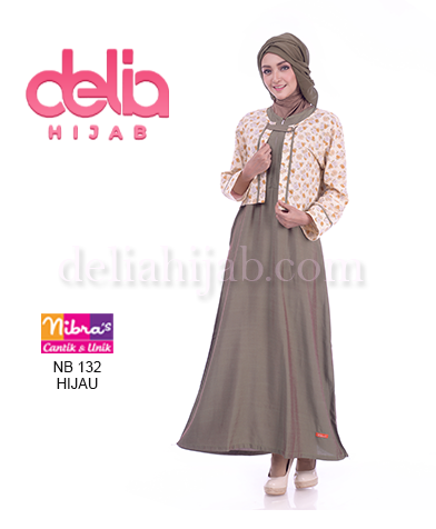 Gamis Nibras Terbaru Gamis Nb 132 Delia Hijab