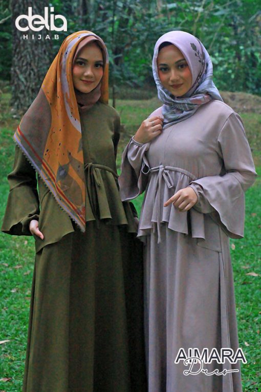 Baju Gamis Pesta - Aimara Dress - Delia Hijab 2