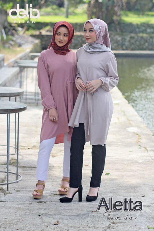 Baju Muslim Casual - Aleta Tunic - 1