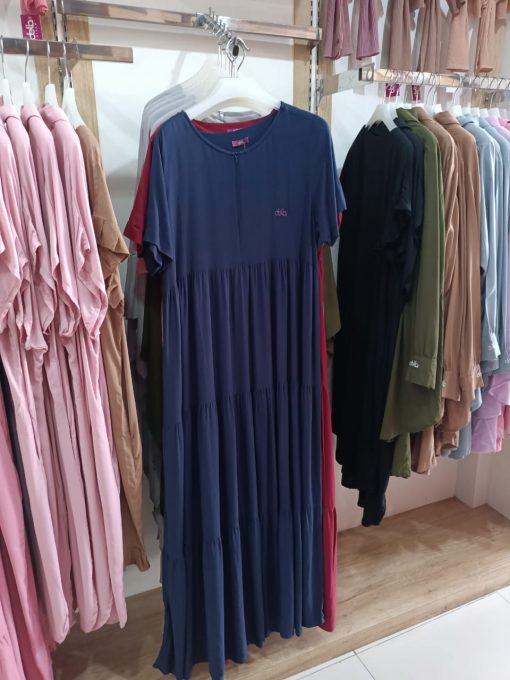 Homewear Dress - Felysia Dress Polos - Delia Hijab