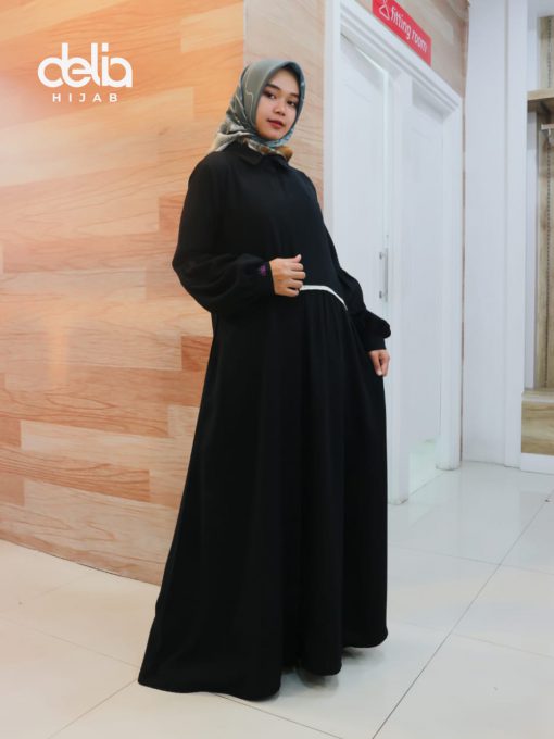 Baju Gamis Modern - Mirabella Dress - Delia Hijab